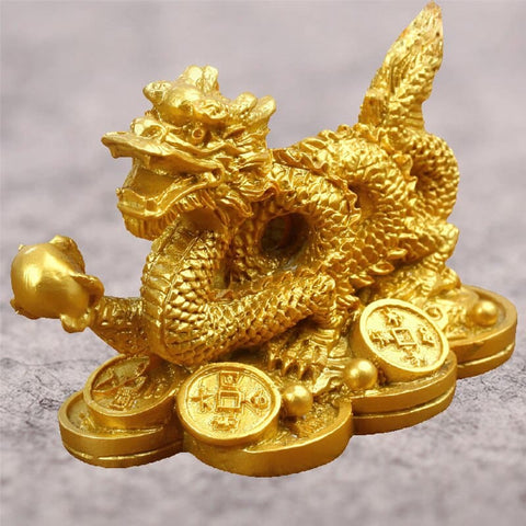 Statuette Dragon Chinois Feng Shui