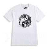 T-Shirt Dragon Blanc