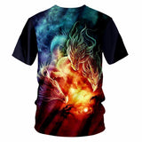 T-Shirt Motif Dragon