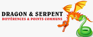 Dragon & Serpent : différences & points communs