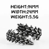 Anneau Dragon Colonne Vertébrale