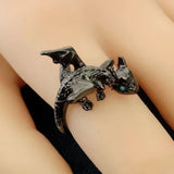 Bague Dragon Femme 3D Enroulé
