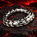 Bracelet Dragon <br> Maillons (Acier)