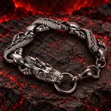 Bracelet Dragon <br> Noir