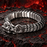 Bracelet Dragon <br> Viking (Acier)
