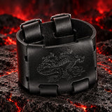 Bracelet Dragon <br> Vintage (Cuir)