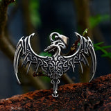 Pendentif Dragon Nœuds Celtiques