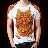 T-Shirt Dragon <br> Flammes Divines