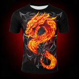 T-Shirt Dragon <br> Tête de Mort