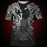 T-Shirt Dragon Viking