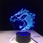 Lampe Dragon Lumineux