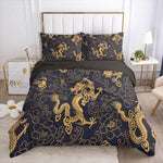 Parure de Lit Dragon Chinois