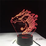 Lampe Dragon LED