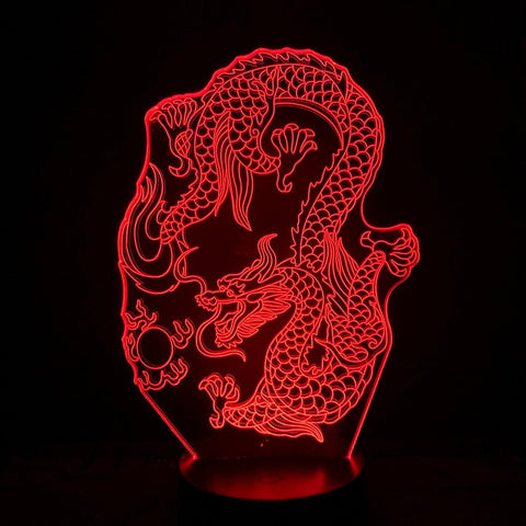 Lampe Dragon Chinois