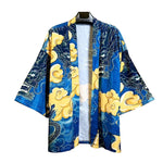 Kimono Bleu Femme