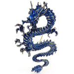 Pin's Dragon Bleu
