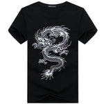 T-Shirt Dragon Chinois Homme