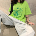 T-Shirt Vert femme