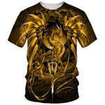 T-Shirt Dragon Jaune