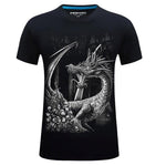 T-Shirt Gothique Dragon