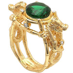 Bague Dragon Vert