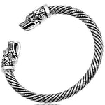 Bracelet Torque Viking Tête de Dragon