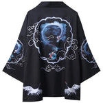 Kimono Noir Dragon Homme