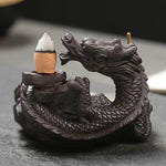 Porte-Encens Dragon Céramique