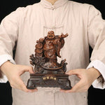 Statue Dragon Asiatique Porte-Bonheur