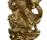 Statue Dragon Cuivre