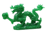 Statue Dragon Vert
