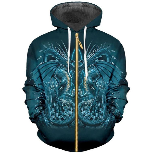 Sweat à Capuche Unisexe Dragons de Rouen – Dragons de Rouen